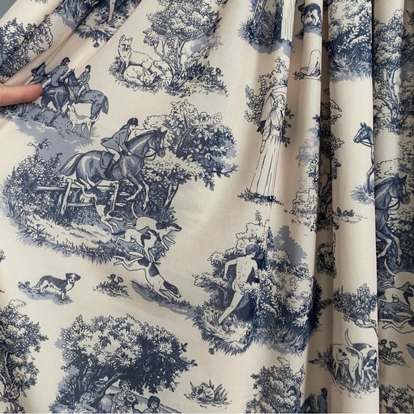 Rachel Antonoff Van Manhunt Toile Mesh Midi Dress Size 0 XS - Picture 9 of 13